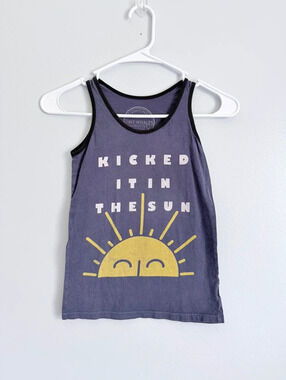 Tiny Whales Kids Kicked It In The Sun Tank Top Size 5